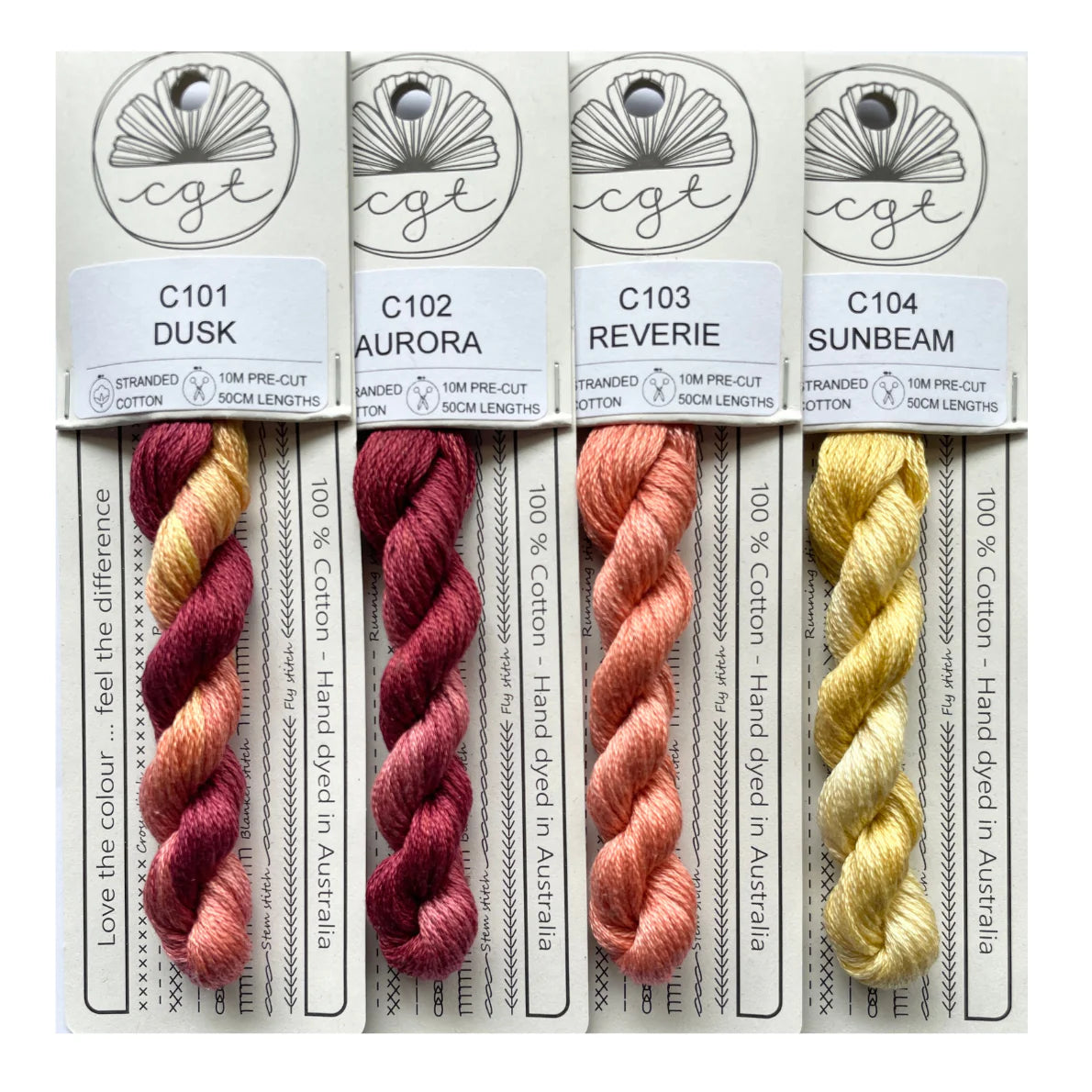 CGT Thread Club - March 2025 Stitcher's Palette