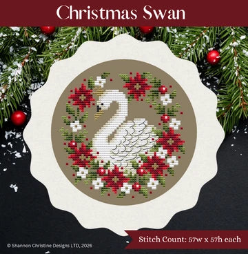 Pre-order: Christmas Swan (ships late September)