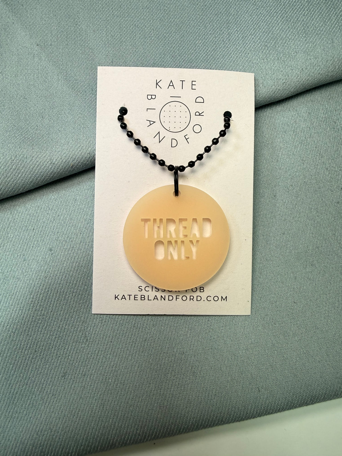 "Thread only" Circle Scissor Fob