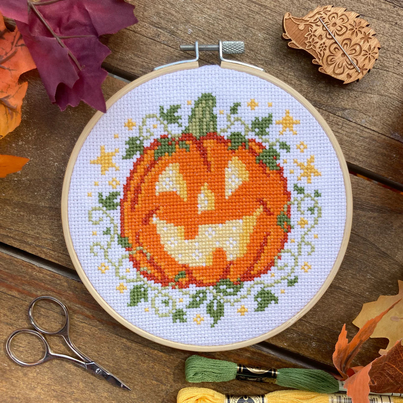 Pumpkin and Stars