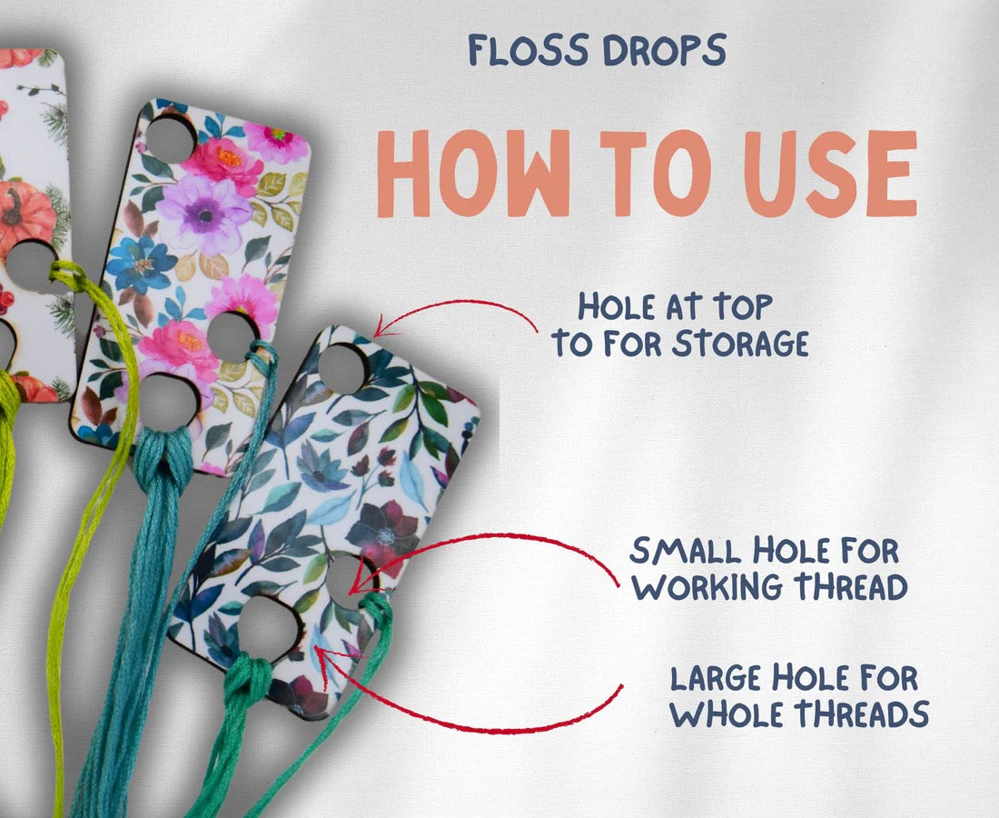 Foxes & Florals Floss Drops