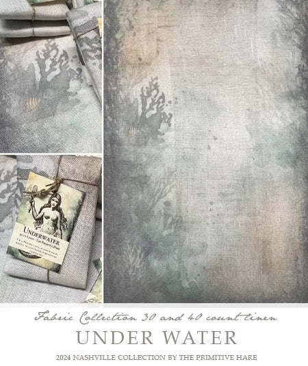 Underwater - 30ct Linen