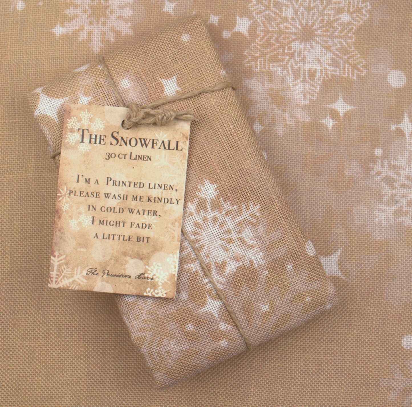 The Snowfall - 30ct Linen