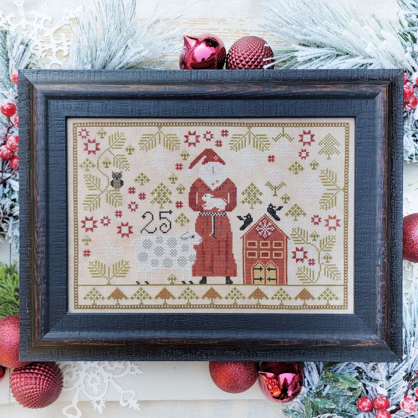 Santa and the Wool Makers