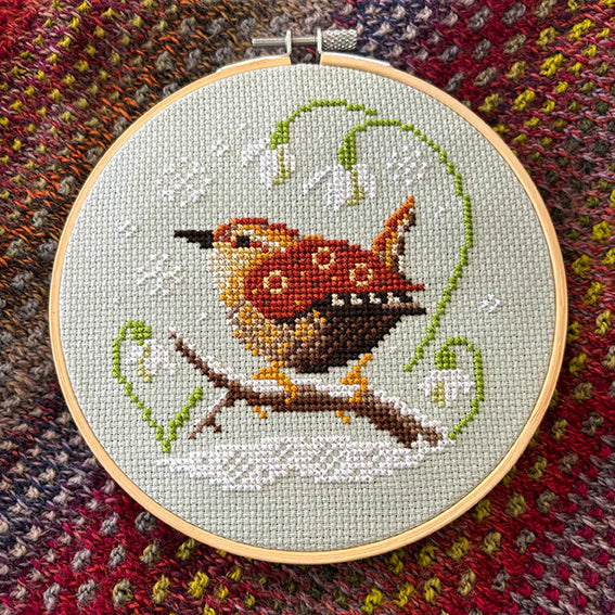 Wren & Snowdrops