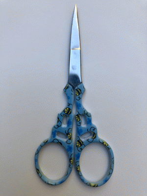 Honeybee #3 Blue Scissors