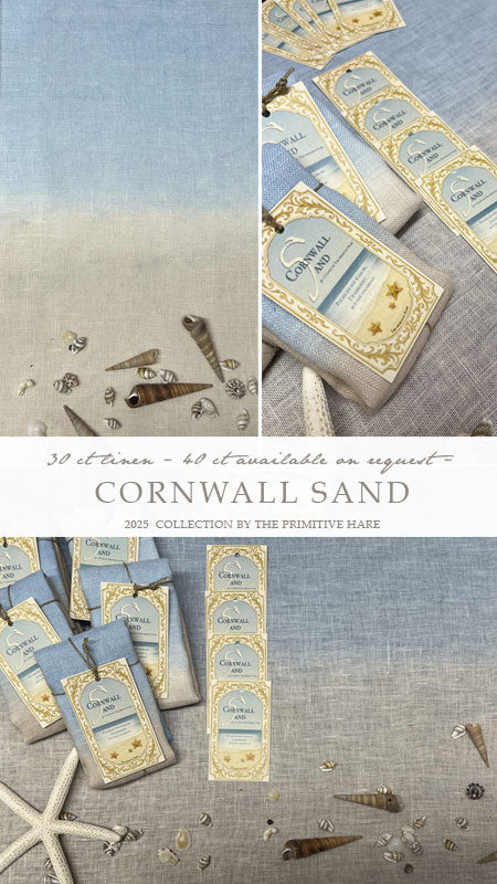 Cornwall Sand - 40ct Linen