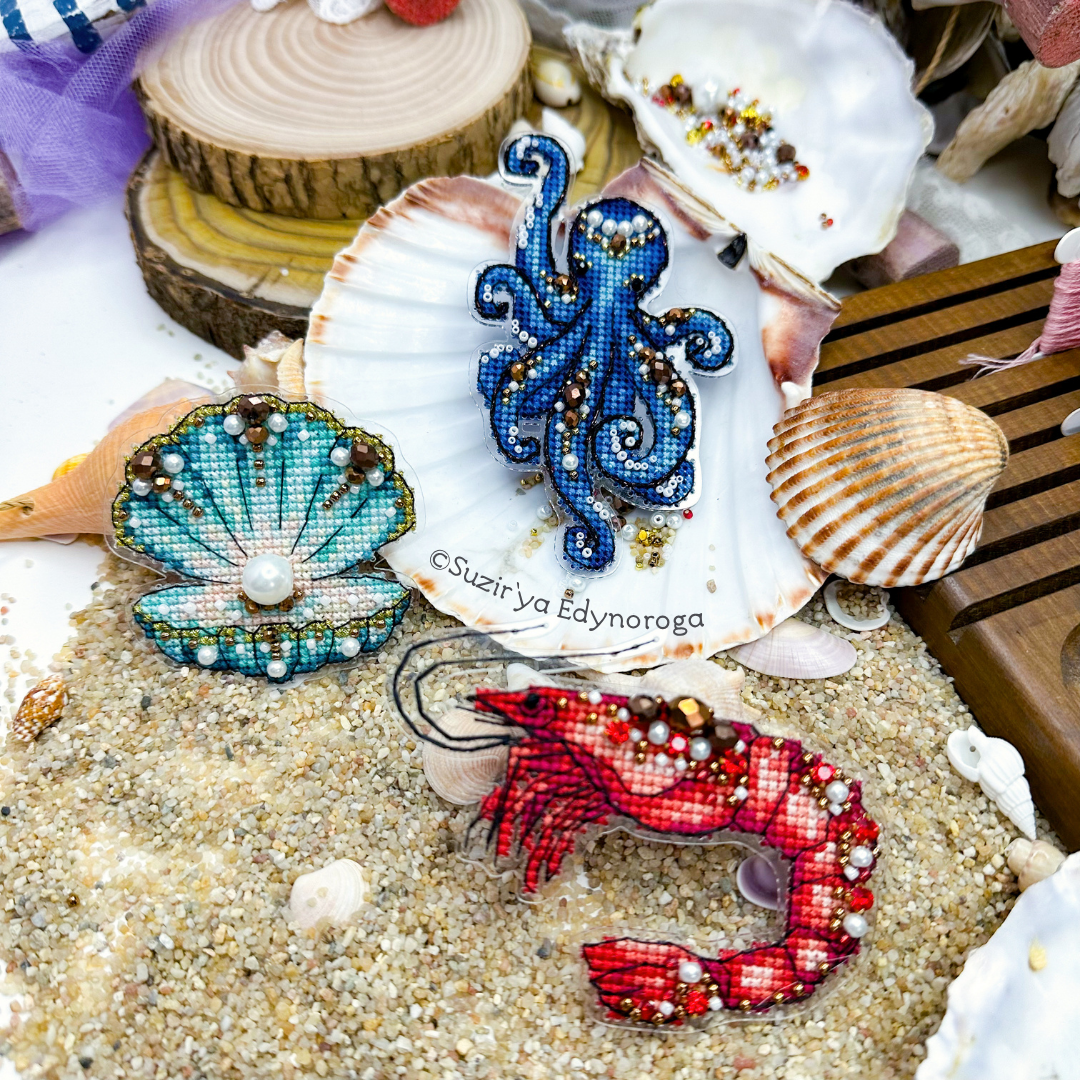 Preorder: Octopus Beaded Kit