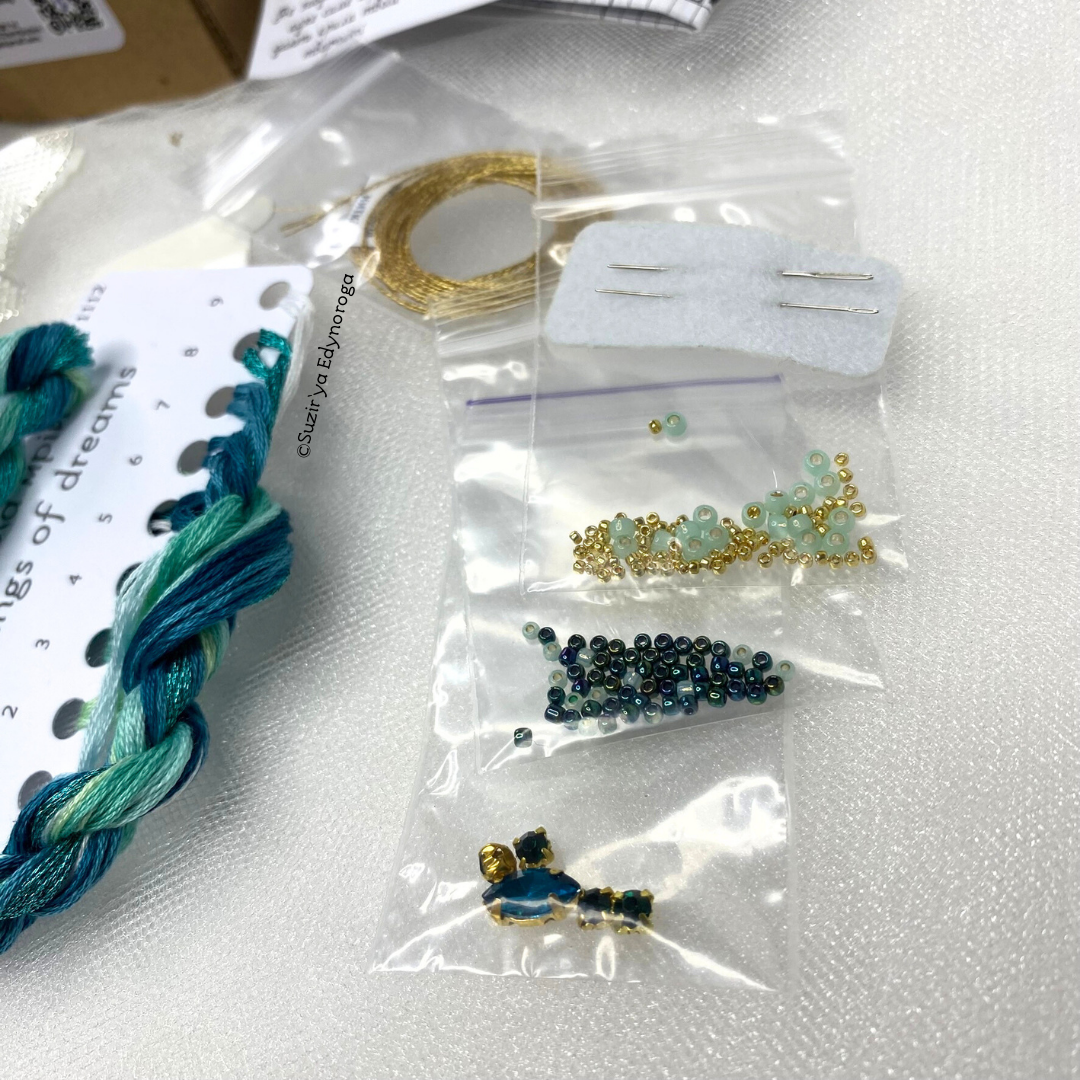Wings of Dreams Bead & Cross Stitch Kit