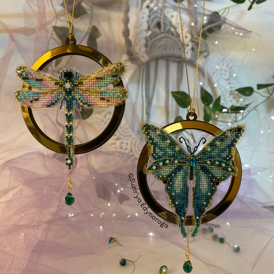 Wind Dance Bead & Cross Stitch Kit