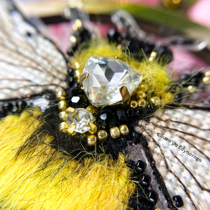 Bumblebee Bead & Cross Stitch Kit