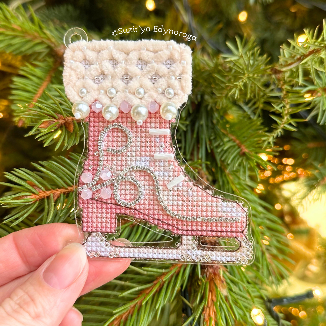 Pink Skate Beaded Kit