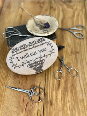 I Will Cut You Scissor Book