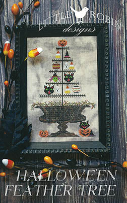 Halloween Feather Tree by Little Robin Designs