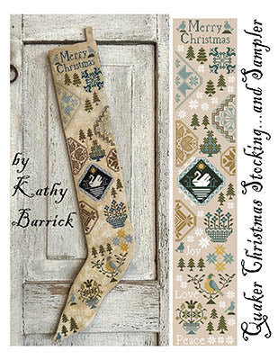 Pre-order: Quaker Christmas Stocking & Sampler (ships late September)