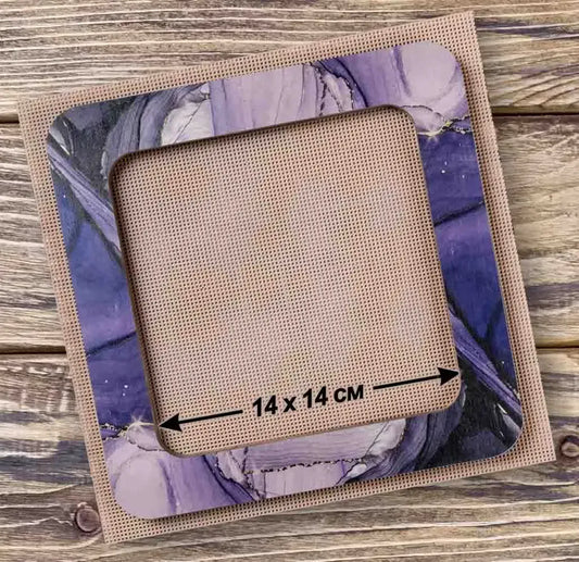 Preorder: Magnetic Embroidery Frame, Large Purple