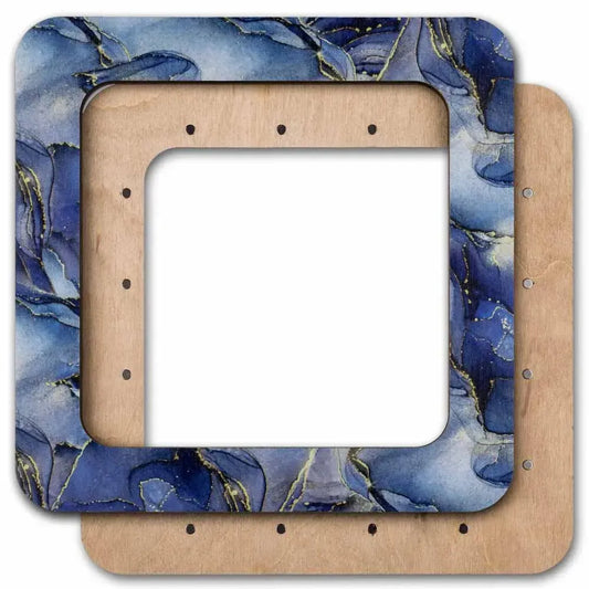 Preorder: Magnetic Embroidery Frame, Large Blue