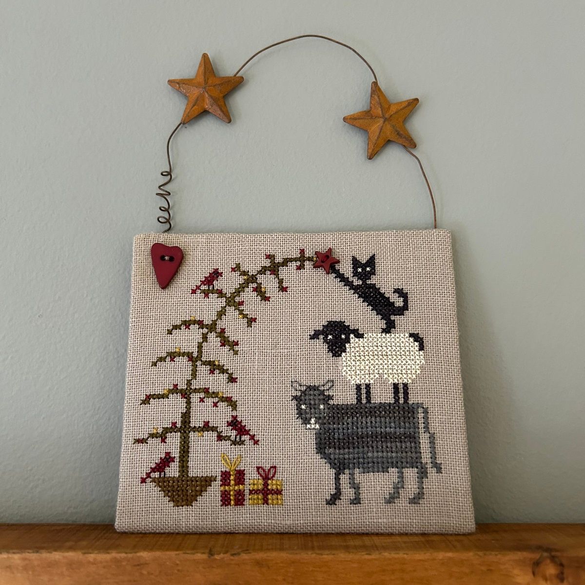 Santa’s Helpers Christmas Ornament Pattern