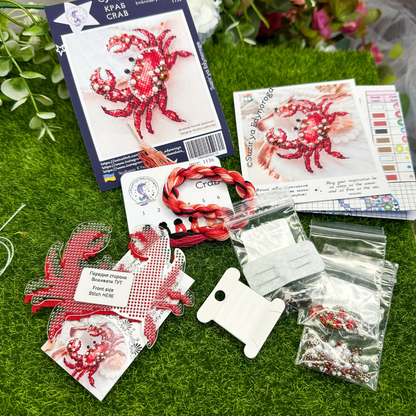 Crab Beaded Kit