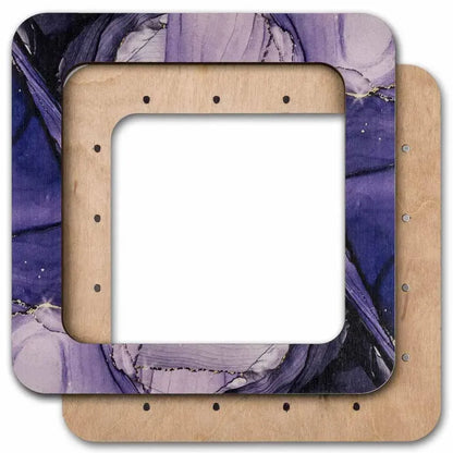 Preorder: Magnetic Embroidery Frame, Large Purple