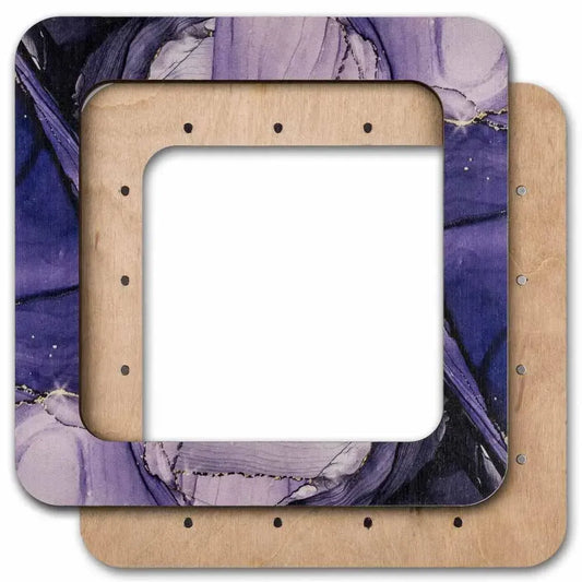 Preorder: Magnetic Embroidery Frame, Large Purple