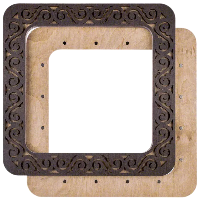 Preorder: Magnetic Embroidery Frame, Large Wooden