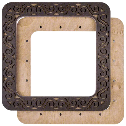 Preorder: Magnetic Embroidery Frame, Large Wooden