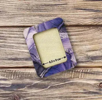 Preorder: Magnetic Embroidery Frame, Small Purple