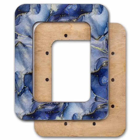 Preorder: Magnetic Embroidery Frame, Small Blue