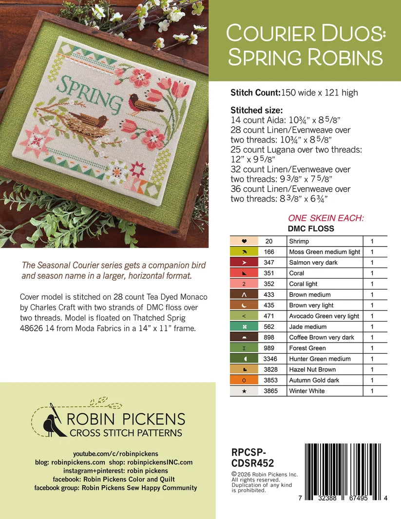 Courier Duos: Spring Robins