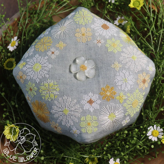 Daisy Crown Biscornu