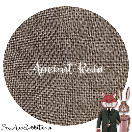 Ancient Ruin - 40ct Linen (Fat Quarter)