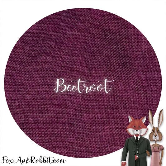 Beetroot - 14ct Aida (Fat Quarter)