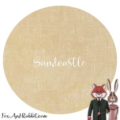 Sandcastle - 32ct Linen (Fat Quarter)