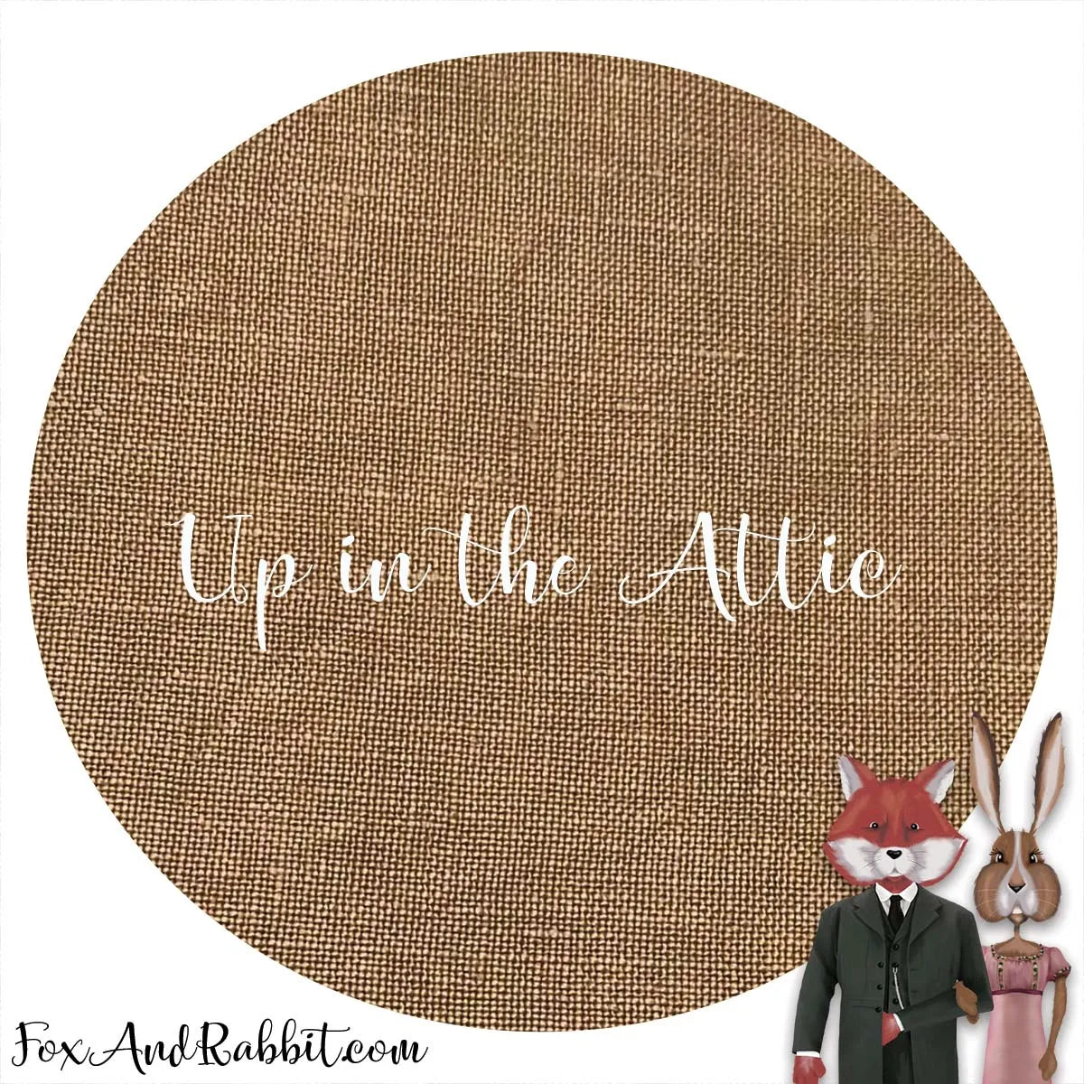 Up in the Attic - 32ct Linen (Fat Quarter)