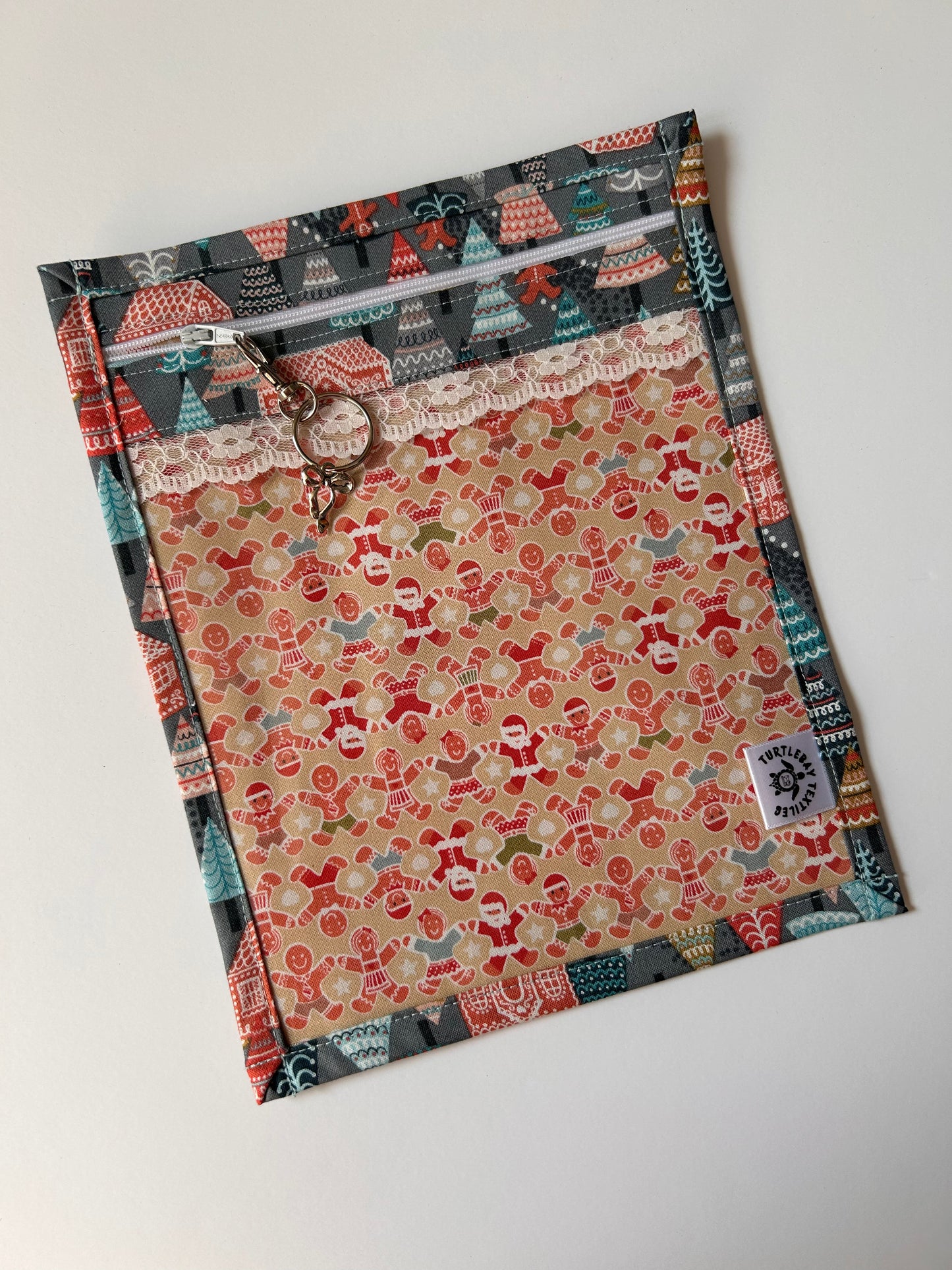 Gingerbread Trees Project Bag | 8” x 10”