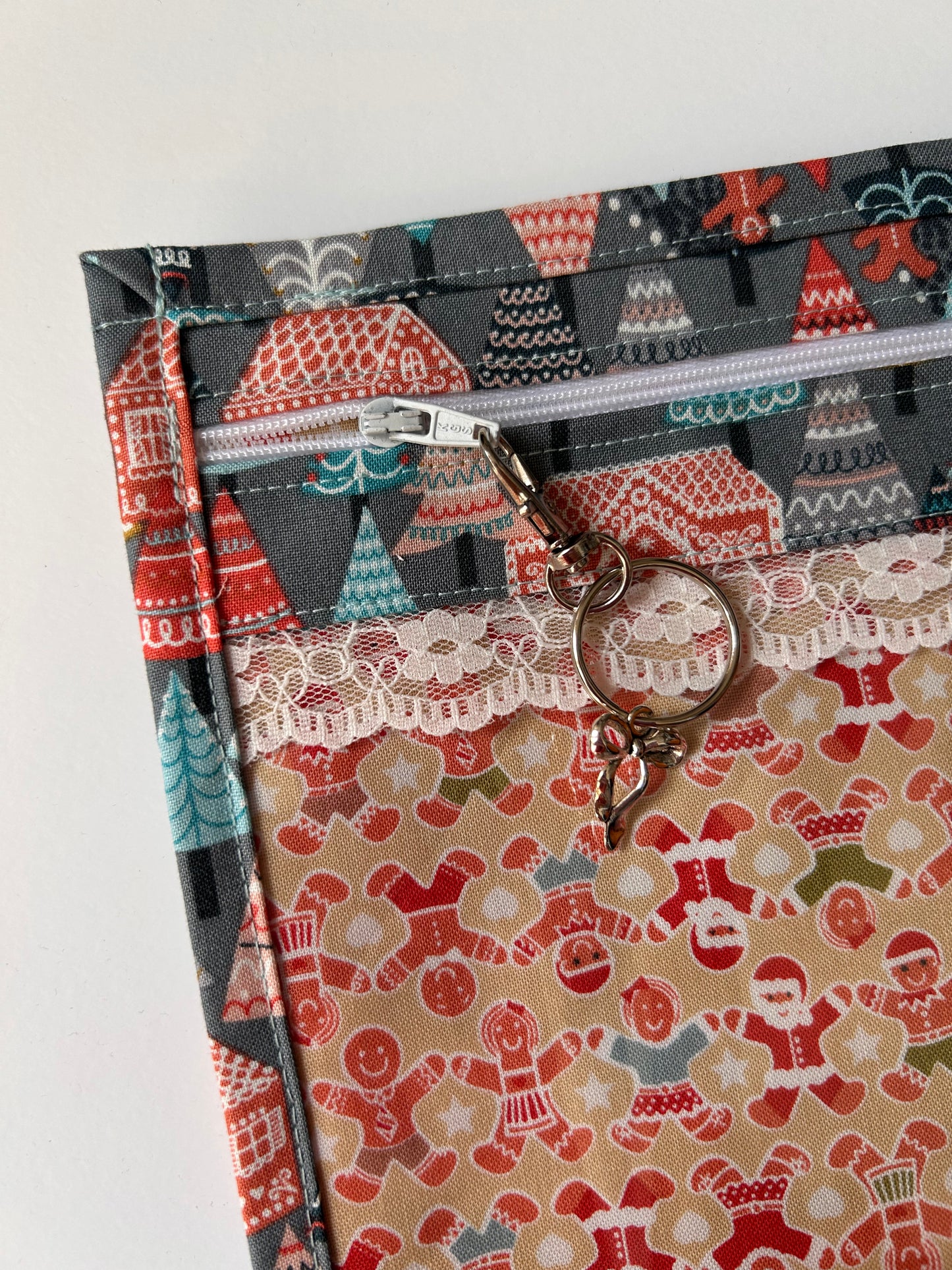 Gingerbread Trees Project Bag | 8” x 10”