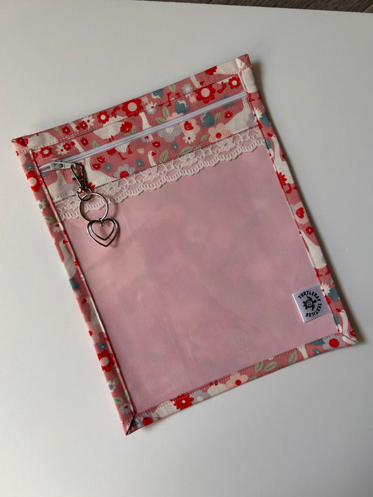 Flower Goose Project Bag | 8” x 10”