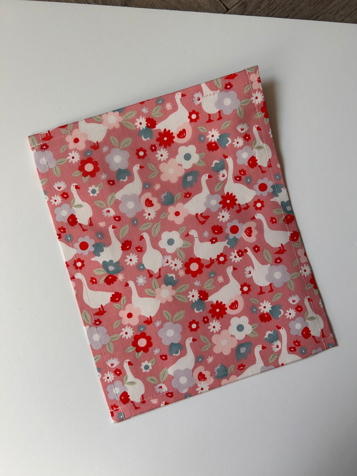 Flower Goose Project Bag | 8” x 10”