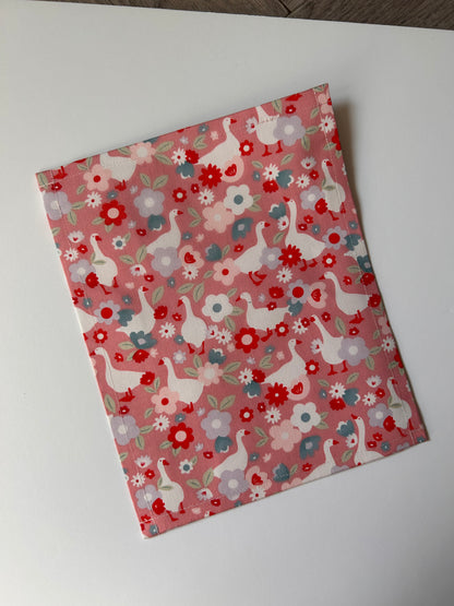 Flower Goose Project Bag | 8” x 10”