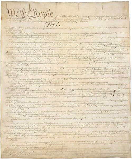 Constitution - 30ct Linen