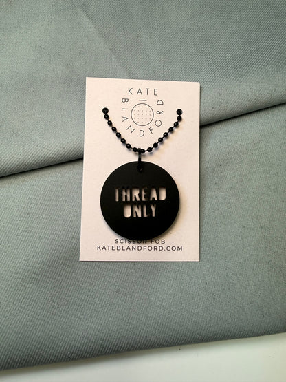 "Thread only" Circle Scissor Fob
