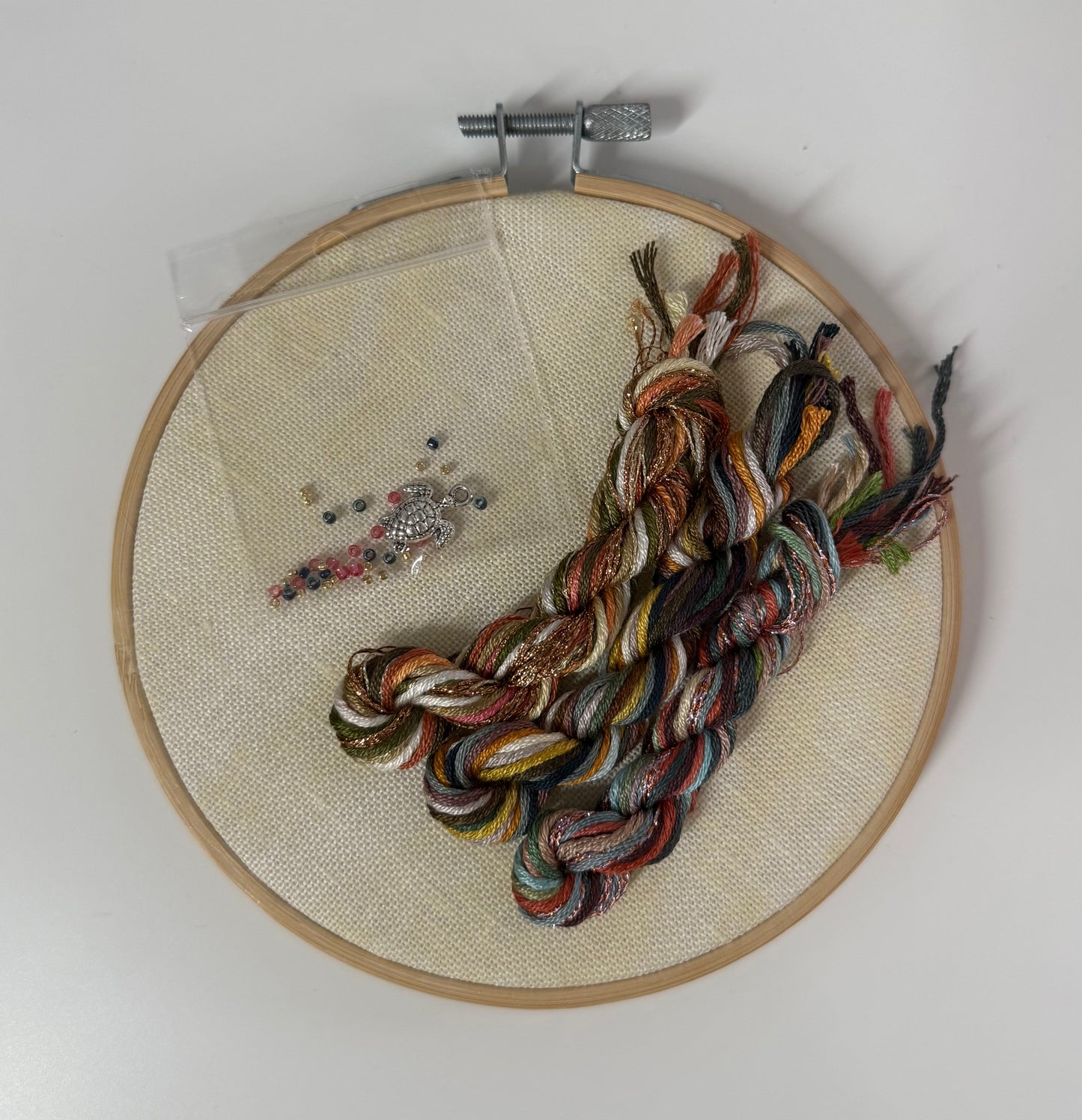 Autumn by the Sea Thread and Embellishment Pack