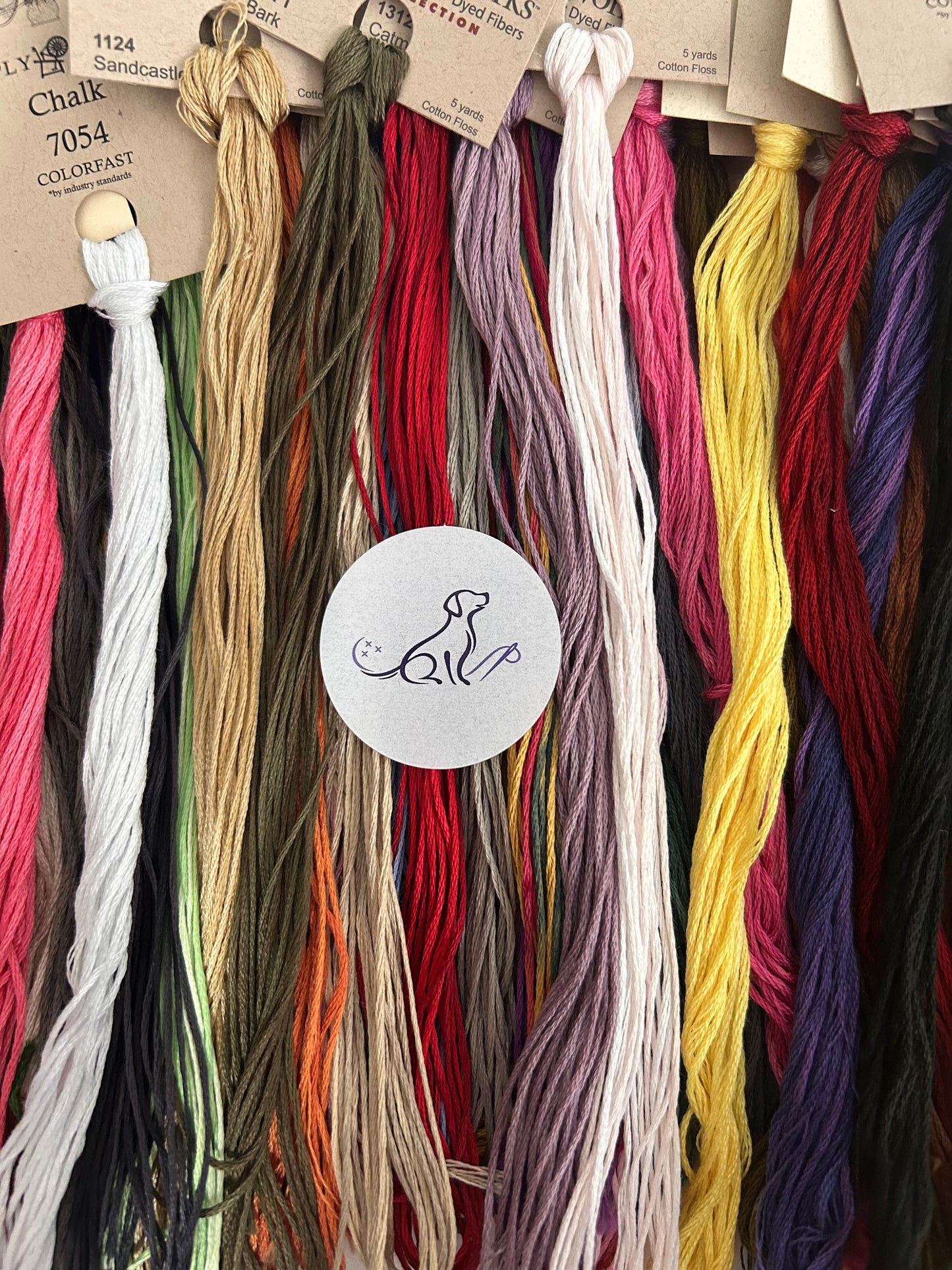 Pre-order: Floss Advent - 12 or 24 skeins of floss