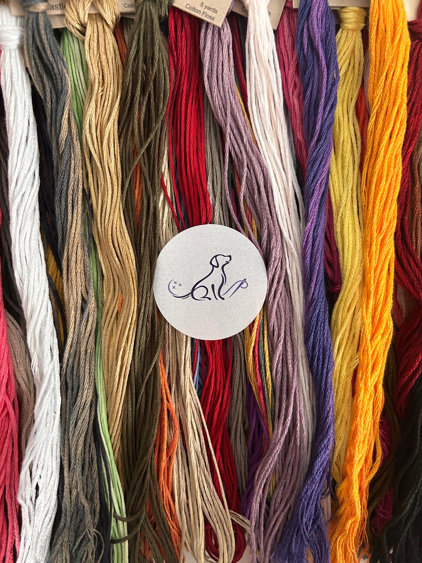 Pre-order: Floss Advent - 12 or 24 skeins of floss