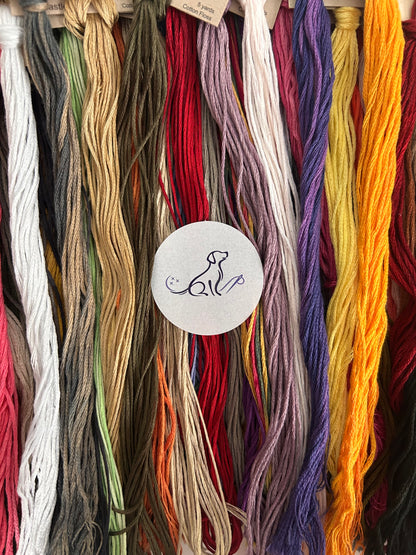 Pre-order: Floss Advent - 12 or 24 skeins of floss