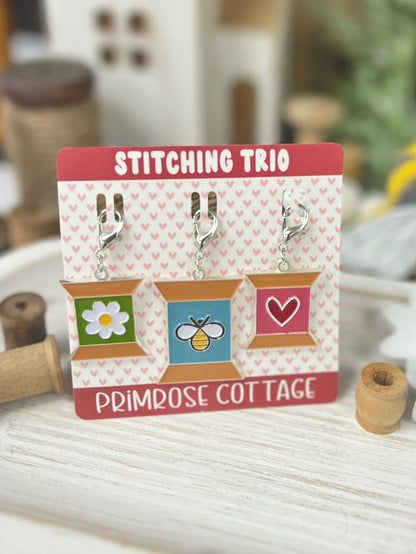 Stitching Trio Charms