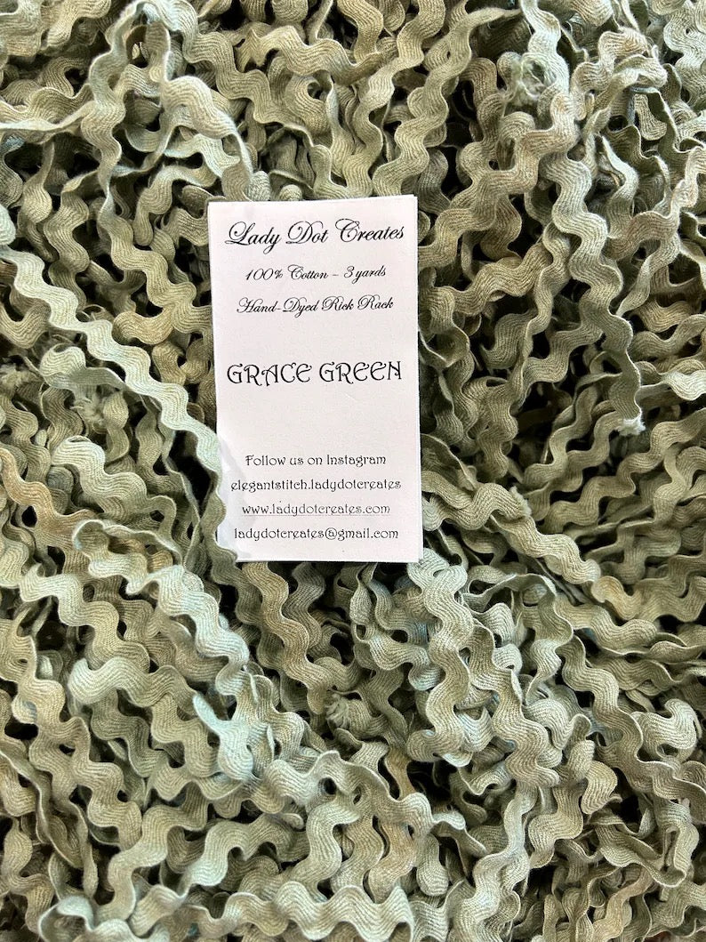 Grace Green | 1/2" Rick Rack Trim