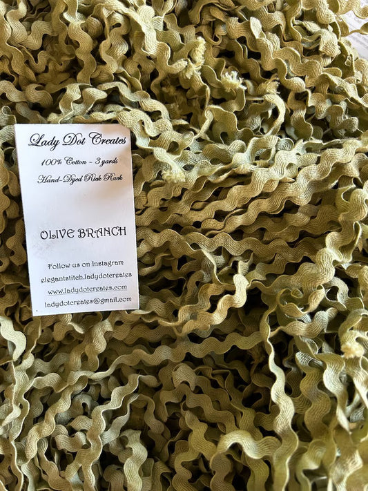 Olive Branch | 1/2" Rick Rack Trim