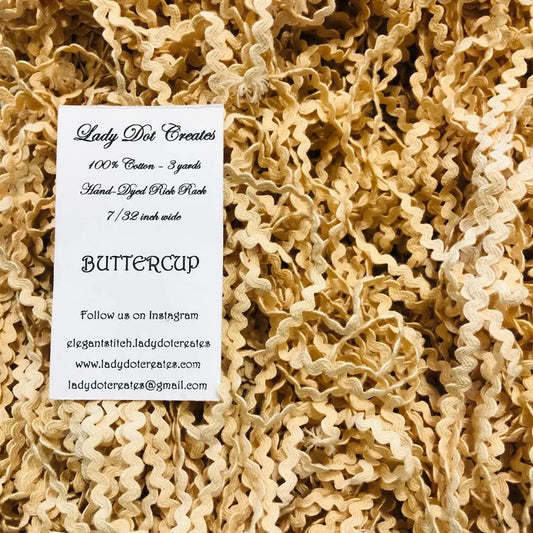 Buttercup | 7/32" Rick Rack Trim